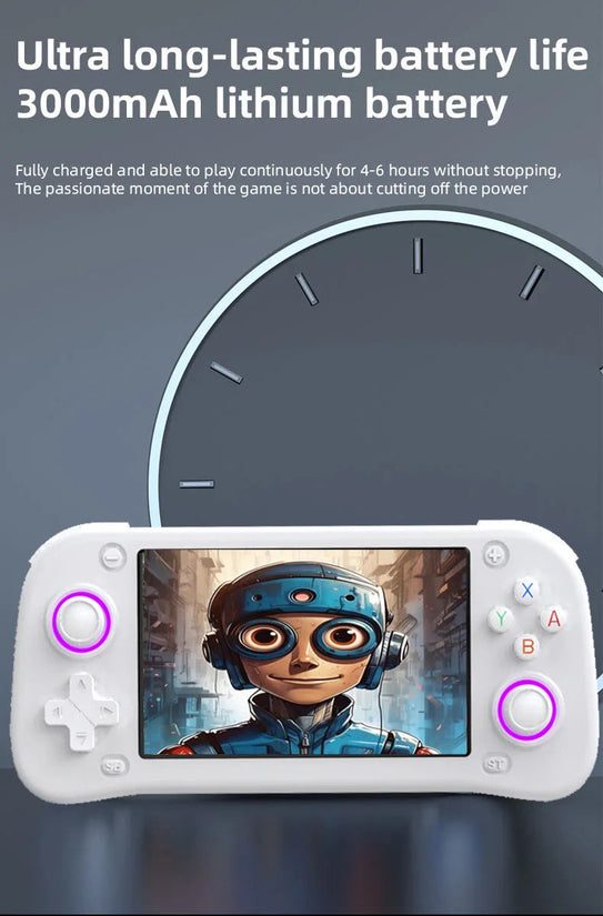WDYQJE Open Source XF43 Retro Handheld Game Console Linux System Gaming Video Players Console Portable Pocket Device Child Gift SS69