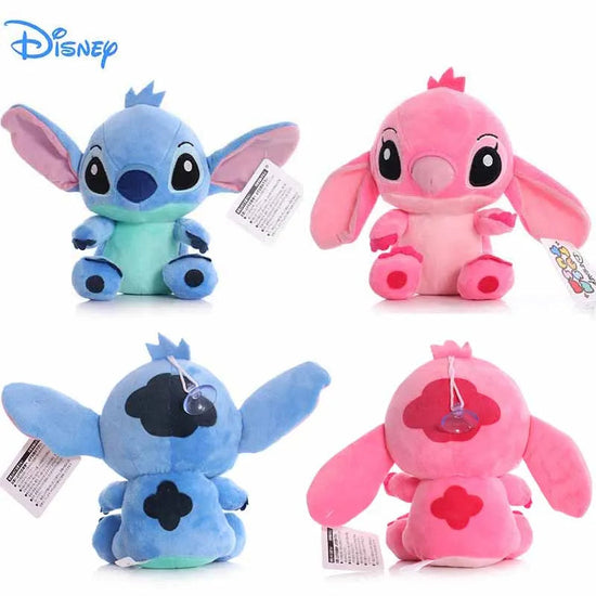 4/8inch Disney Cartoon Blue Pink Stitch Plush Dolls Anime Toys Lilo and Stitch Stich Plush Stuffed Toys Christmas Gifts for Kids SS69