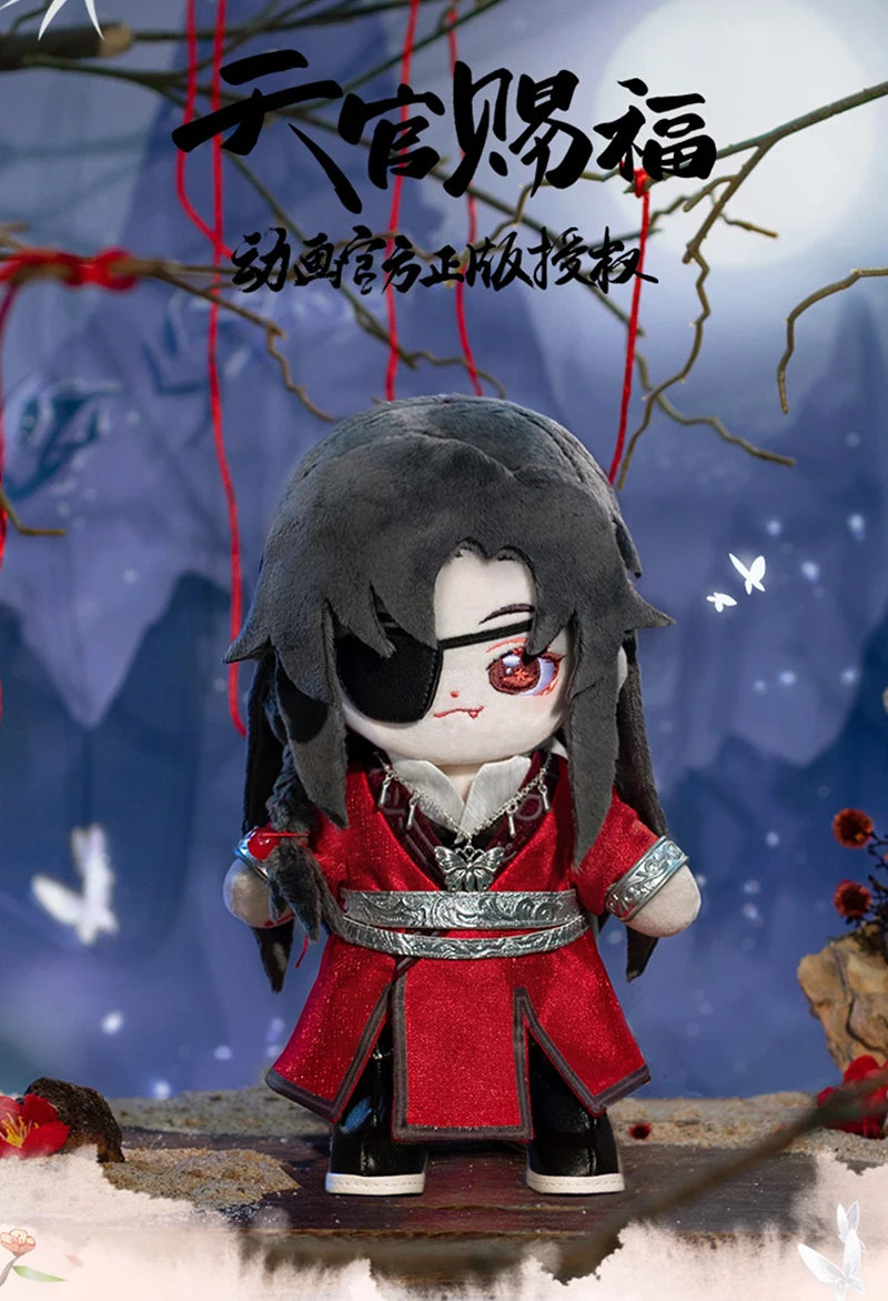 Anime Tian Guan Ci Fu Xie Lian Plush Doll TGCF Stuffed Toy Plushies Heaven Official’s Blessing Change Suit Dress Up Toy 20cm SS69