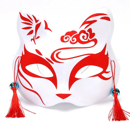 Exaggerated Rabbit Ear Mask, Black and White PVC Bunny Costume Accessory