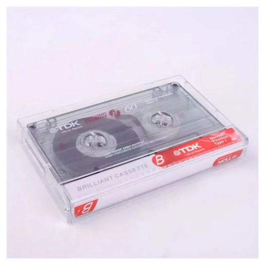 Security-Hin 60-Minute Blank Cassette Tapes for Audio Recording, 10-Pack
