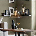 The Nordic Loft Modern Bedroom Pendant Lamp with Clear Gray Amber Vintage Pendant Lights Dining Glass Hanging Light Fixtures