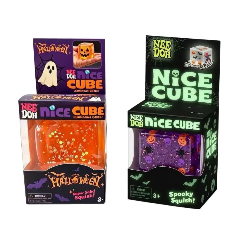 2026 New NeeDoh Halloween Pinch Tool Sensory Stress Relief Toy Relieve Stress Relaxation Gift Box Party Gift