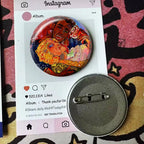 Movie Interview with the Vampire   Laser Badge Applicable For Backpack Clothes Hats Decor Creative Accessories
