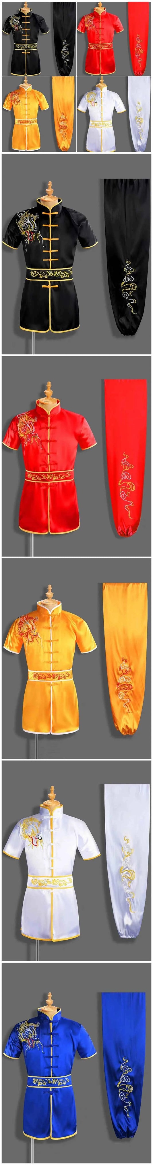 CLYFAN wushu uniform changquan clothes suits taichi chinese kungfu wushu clothes wushu suit ccwushu Martial arts costume