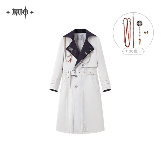 Genshin Impact Tartaglia Cosplay Windbreaker Unisex Polyester Jacket
