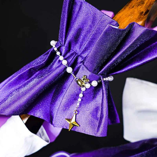 ROLECOS Original Honkai Star Rail Fanart Little Cat Series Robin Cosplay Costume Elegant Wedding Satin Women Party Dress