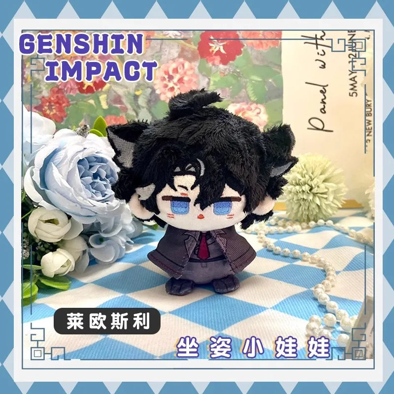 Alice Genshin Impact Plush Doll Sandrone Columbina Yae Miko Arlecchino Nicole Lohen Linnea Game Cosplay Stuffed Toy Illuga Gift