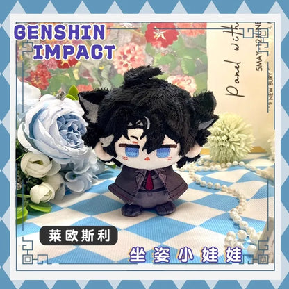 Alice Genshin Impact Plush Doll Sandrone Columbina Yae Miko Arlecchino Nicole Lohen Linnea Game Cosplay Stuffed Toy Illuga Gift