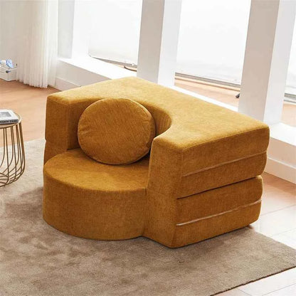 Living Room Sofas Vacuum Compression Sofa Pure Sponge Single Multifunctional Foldable Special Shaped Sofa Bed Furniture