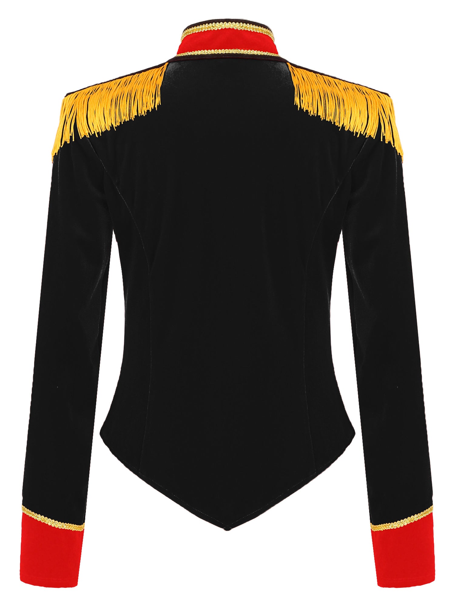 Women Circus Ringmaster Costume Showman Majorette Tassel Tailcoat Jacket Halloween Carnival Lion Tamer Cosplay Costumes