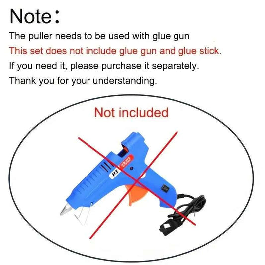 Dent Repair Puller Kit, Universal T Bar Repair Paintless Dent Repair Puller, Dent Removal Kit