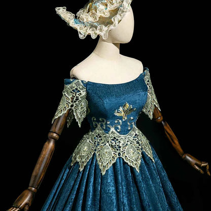 Customized Women Renaissance Victorian Party Dresses Baroque Historical Theater Masquerade Gowns