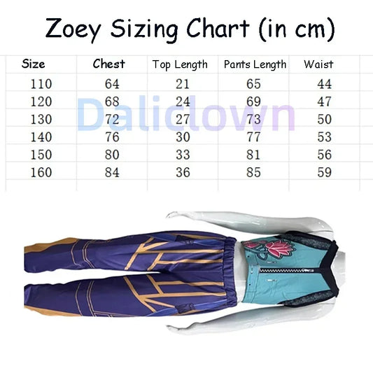 Daliclown Kids Anime Idol Singer Cosplay Costume Performance Outfit