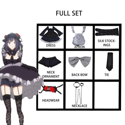 Marin Kitagawa Maid Cosplay Costume Dress Set - My Dress Up Darling