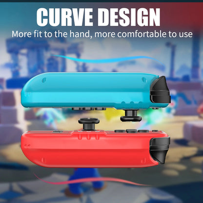 For Nintendo Switch/iOS/Android/PC Wireless Controller, Turbo Vibration Wake-up Handle For Fitness-ring BT Video Game Control SS69