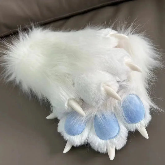 SS69 Animal Claw Mittens Fleece Kigurumi Gloves for Cosplay and Costume
