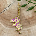 Jojo'S Bizarre Adventure Merchandise Keychain Creative Anime Gold Pendant Bag Accessory Phone Charm Exquisite Gift