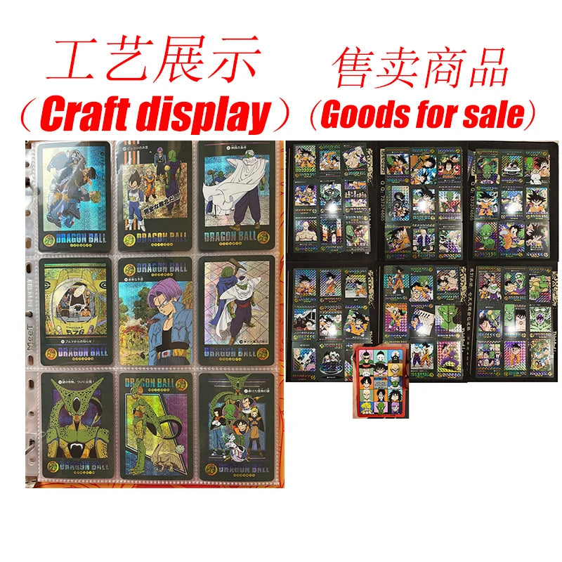 Dragon Ball Super Son Goku Frieza Bejita Yonsei Piccolo DIY Homemade Bronzing Game Toys Collection Card Christmas Birthday Gift SS69 34.69 B-Gauze flash-54pcs