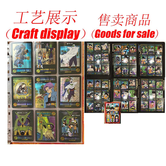 Dragon Ball Super Son Goku Frieza Bejita Yonsei Piccolo DIY Homemade Bronzing Game Toys Collection Card Christmas Birthday Gift SS69 34.69 B-Gauze flash-54pcs
