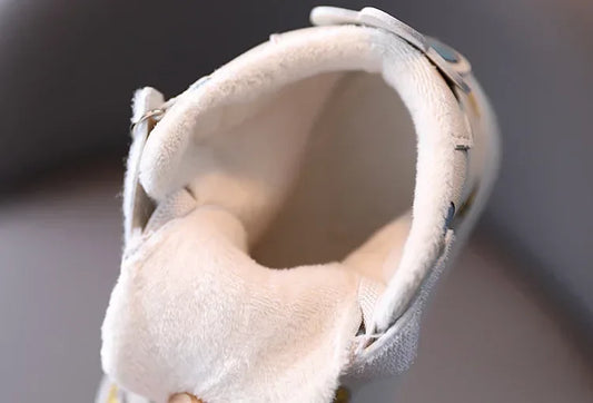 casual shoes Disney spring fall LED Toddler shoes children cartoon casual shoe Minnie soft-soled girls light up sneakers baby