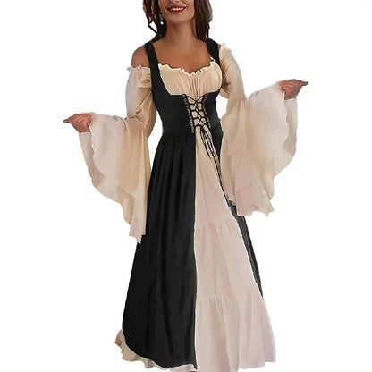 Cosplay Womens'S Medieval Renaissance Costume Cosplay Over Suit Dress Vest Victoria Princess Steam Punk Strap Plus Size SS69