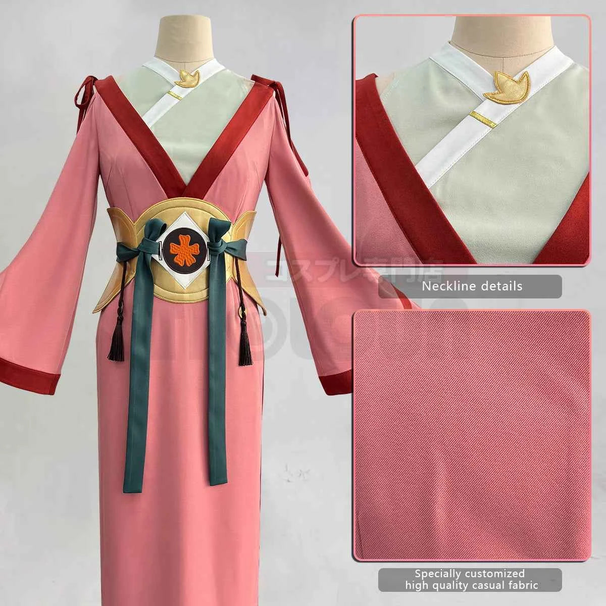 HOLOUN Anime Haruno Sakura Cosplay Costume Dress Daily Wear Cos Convention Halloween Christmas Gift