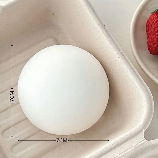 Anti-stress Squishy Watermelon Toys Slow Rising Fidget Toy Fruit Pinch Squeeze Toy Funny Stress Reliever Reduce Pressure Prop SS69 6.69 white steamed bread