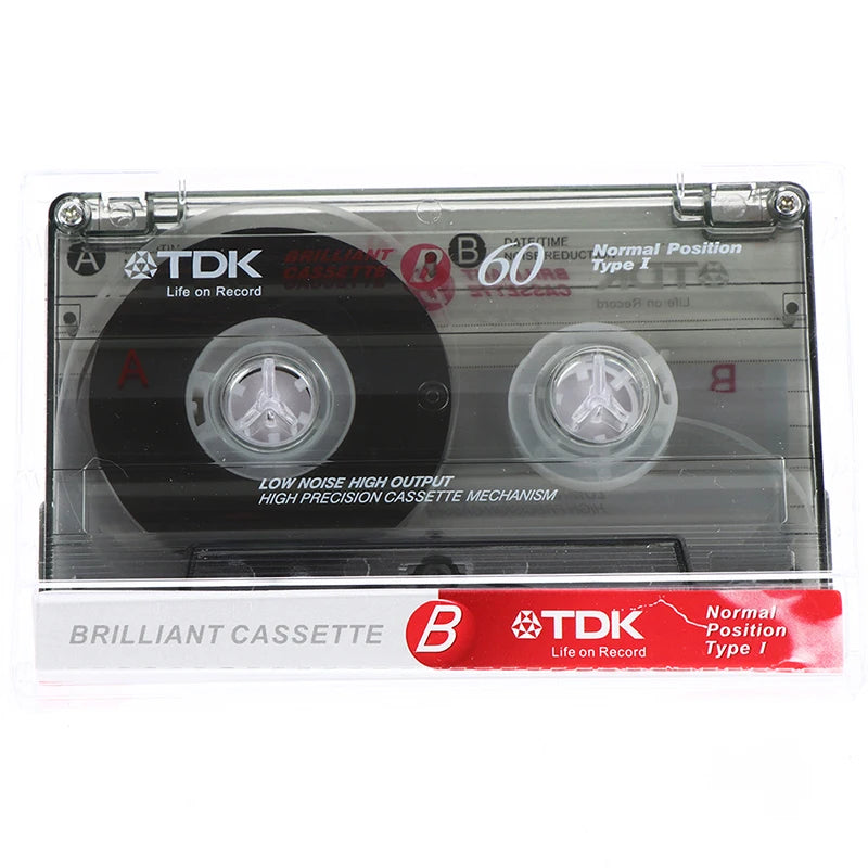 Security-Hin 60-Minute Blank Cassette Tapes - 10 Pack