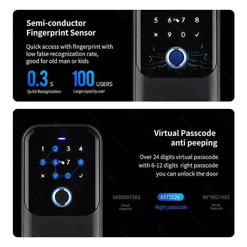 TTlock Smartkey Lock Box Home Key Wireless Smartlock Box Electronic Key Box App Digital Code Bluetooth Key Safe Padlock for Host