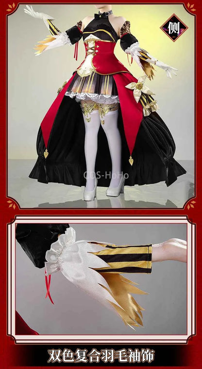 COS-HoHo Umamusume:Pretty Derby Gentildonna Game Suit Gorgeous Dress Uniform Cosplay Costume Halloween Party Role Play Outfit