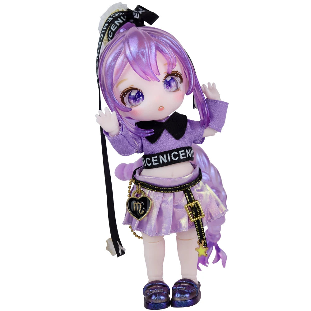 ICY DBS Dream Fairy Maytree OB11 doll 13 ball joint body constellation series Collectible Cute Animal 13cm SD gift BJD SS69 27.69 Scorpio