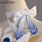 Genshin Impact Columbina Cosplay Costume Polyester Uniform for Women