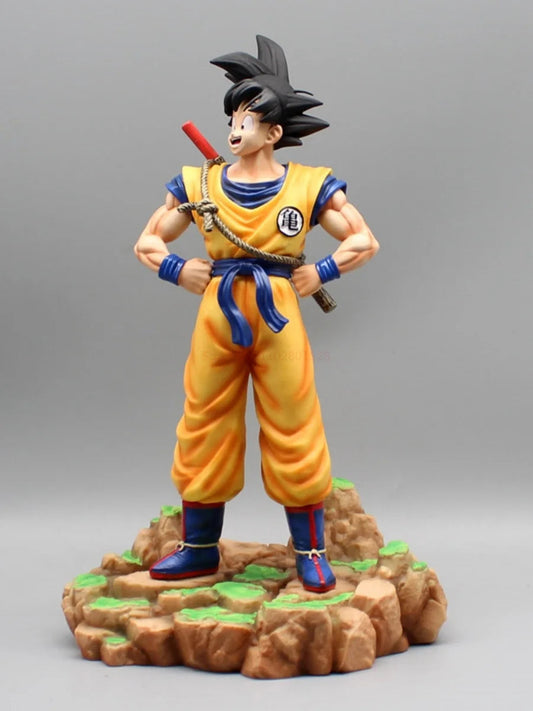 Dragon Ball Sun Goku Somersault Cloud Super Saiyan Standing Collection Figures Statue Anime Peripheral Model Ornaments Toy Gift SS69