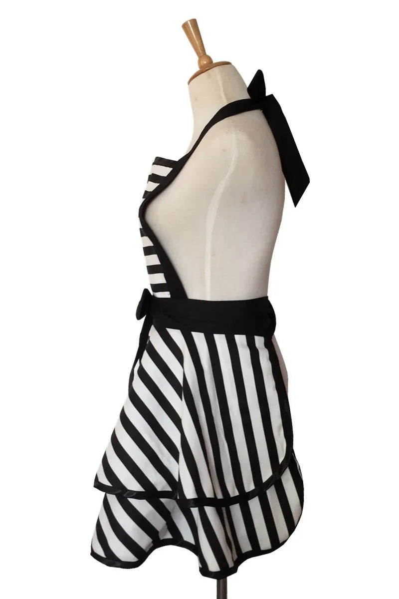 Cotton Princess Waist Apron - Oilproof & Easy Clean
