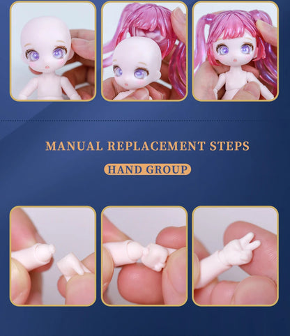 ICY DBS Dream Fairy Maytree OB11 doll 13 ball joint body constellation series Collectible Cute Animal 13cm SD gift BJD SS69