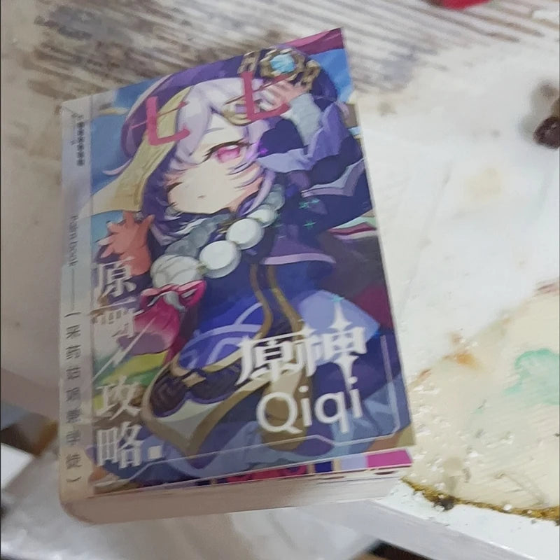 Game Impact Alhaitham Anime Project 40 Sheets 80 Pages Double-sided Mini Characters 68x60mm Magazine Miniature Comic Books SS69