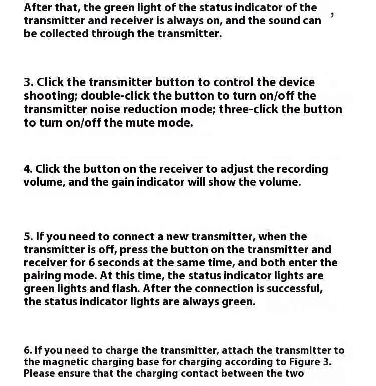 Insta360 X5 Mic Air Transmitter 48khz High-Quality Noise Reduction Compatibility Flow 2 Pro Custom  Recording Upport One-Click