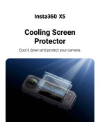 Insta360 X5 Screen Protector Standard or Cooling Tempered Glass Film For Insta 360 X5 Original Accessories