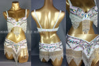 Sexy Girl Belly Dance Costume Wear Bar+Belt 2pc Set 10 Colors Ladies Bellydancing Costumes Bellydance Clothes