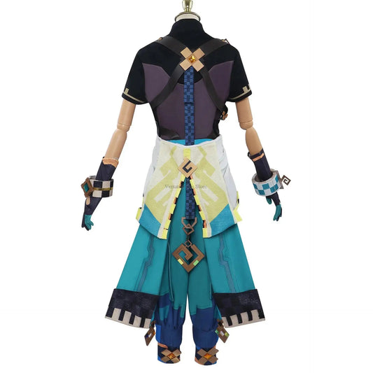 Genshin Impact Kinich Cosplay Costume Unisex Adult Anime Stage Outfit