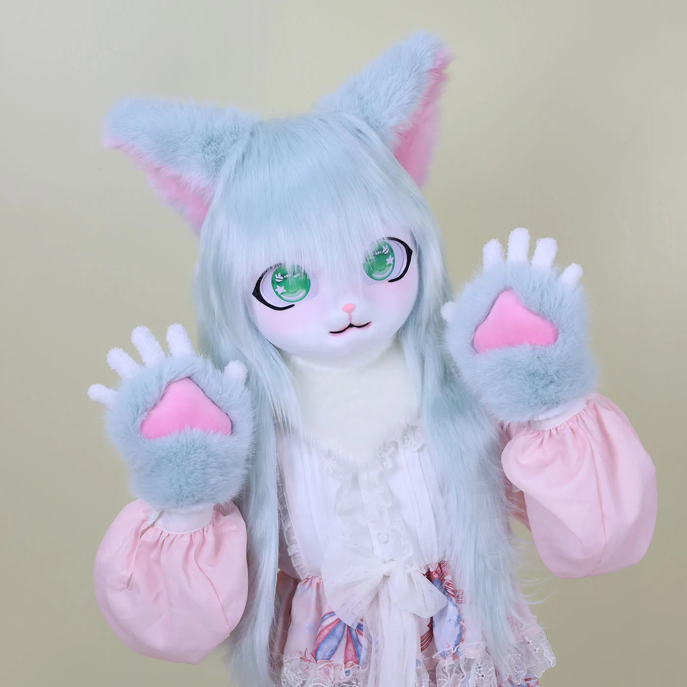 Furry Kigurumi Animal Cosplay Mask - Polyester Costume Head
