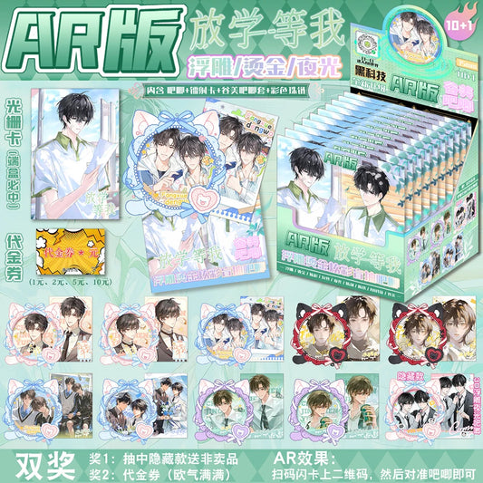 Bandai Anime Accessory Collection Gold Stamping Badge and Card Set