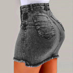 Mini Skirt Women's Wash Mini Female Short Skirts Summer Women's Sexy Denim Skirt Skirts for Women Knee Length Casual SS69