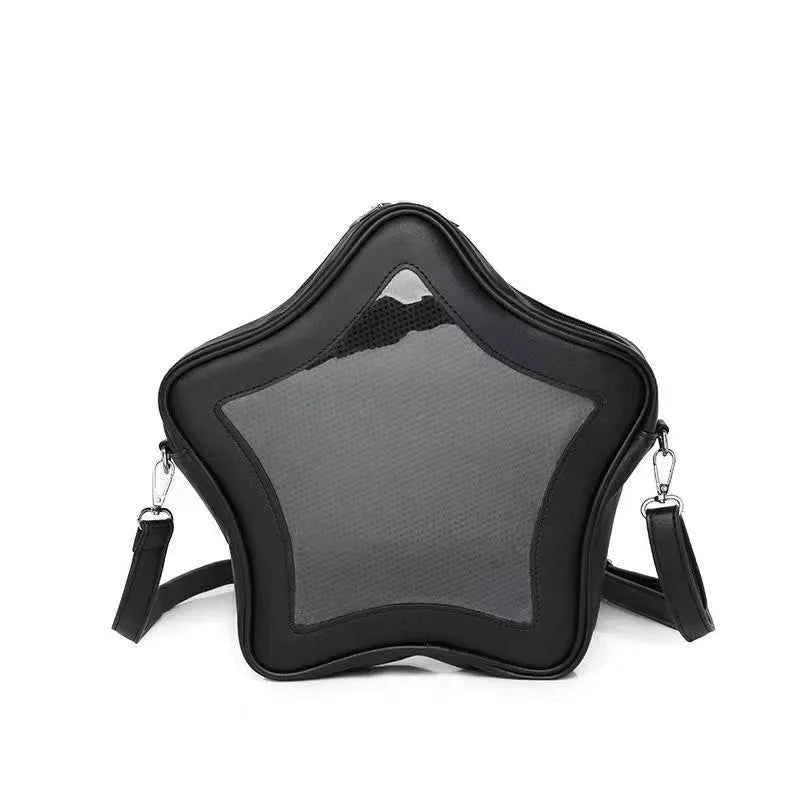 Original Cute Kawaii Ita Bag Anime Five Pointed Star Two-dimensional Crossbody Bag Street Fashion Ulzzang Shoulder Bag