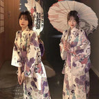 Fashion Photography Clothes Party Dress Japanese Kimono Cosplay Yukata Women Clothing Traditional Ethnic Style Streetwear Stage