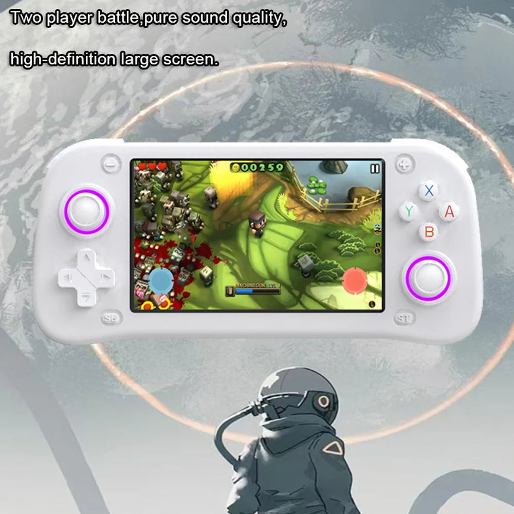 WDYQJE Open Source XF43 Retro Handheld Game Console Linux System Gaming Video Players Console Portable Pocket Device Child Gift SS69