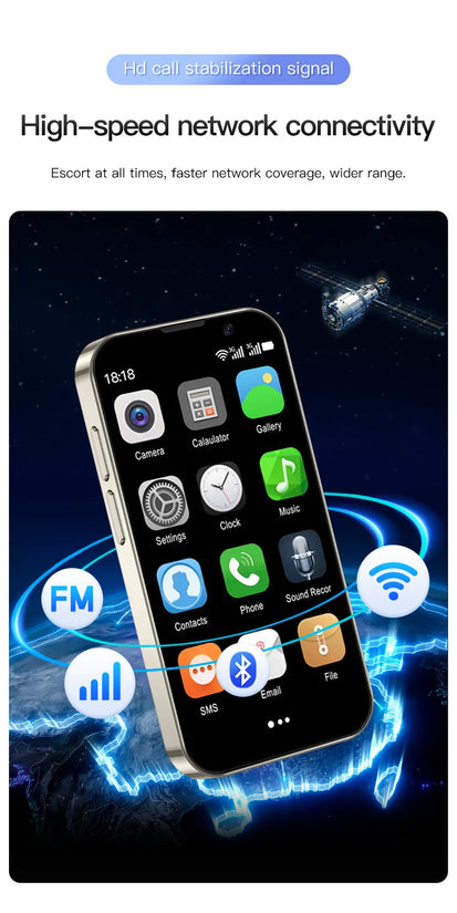 SERVO 16SE Mini Smartphone 16GB ROM Android 9.0 Wifi Dual SIM Standby Play Store 3G WCDMA 3.0