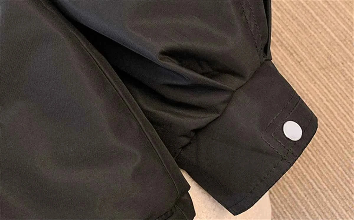 Women Autumn Winter Fashion Coats Korean Hooded Drawstring Padded Jackets Solid Female Casual Street Outfit Coat Zip Up Parkas