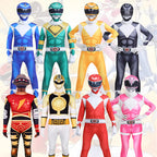 Samurai Sentai Shinkenger Cosplay Jumpsuit & Mask Set for Adults